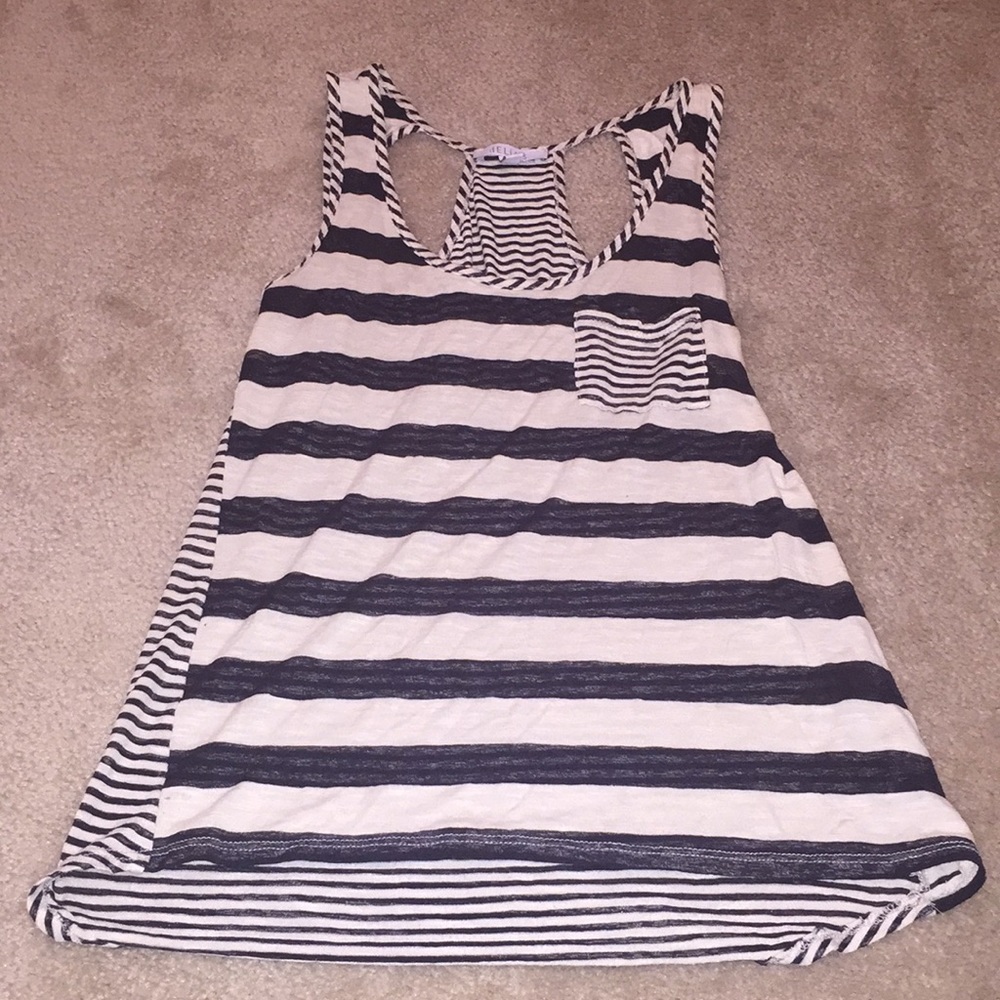 Striped Summer Sleeveless Shirt